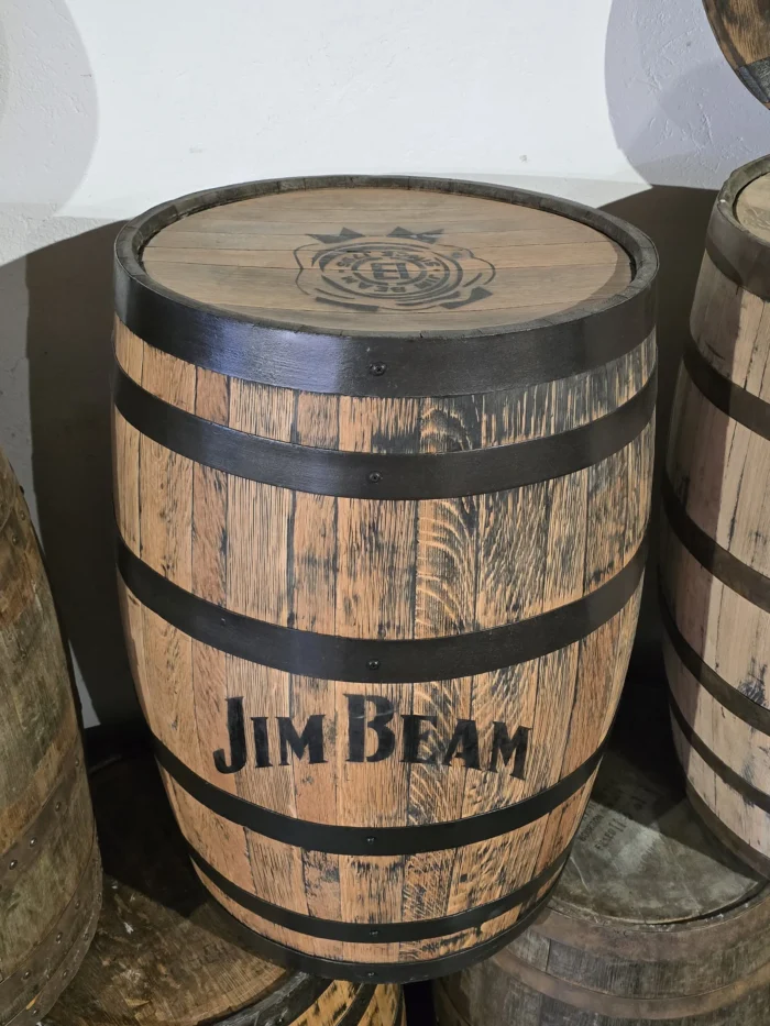 200 litrowa odrestaurowana beczka dębowa po whiskey - Jim Beam - obrazek 4