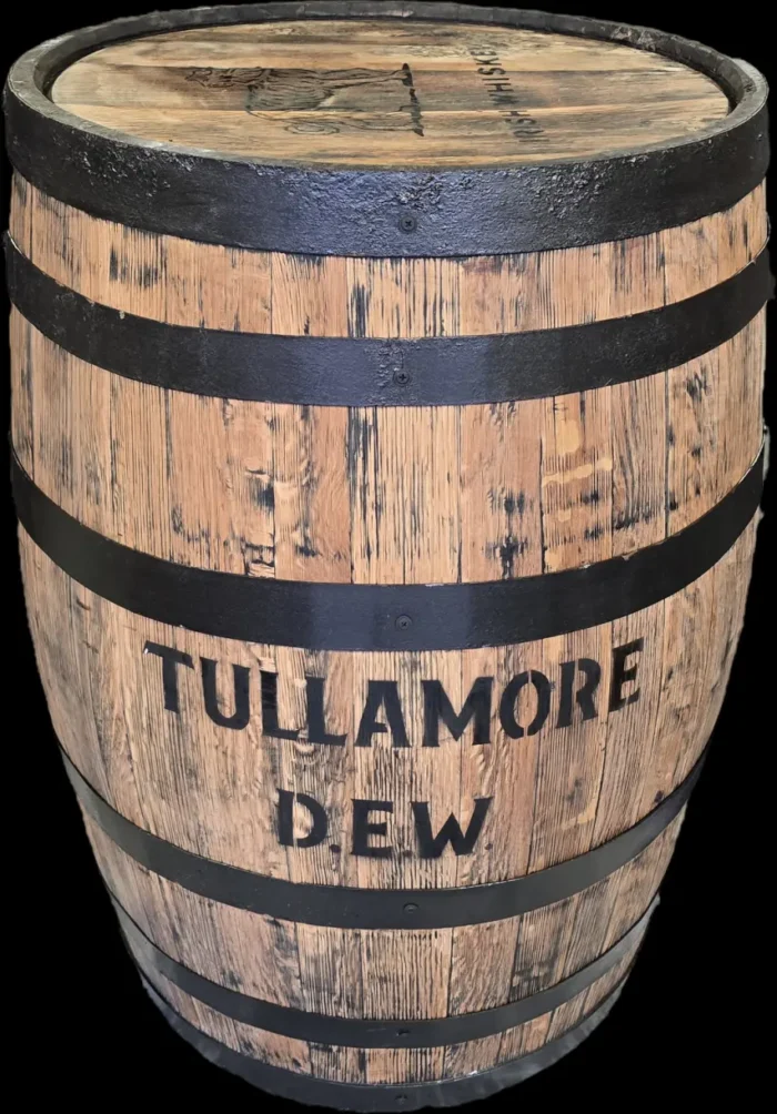 200 litrowa odrestaurowana beczka dębowa po whiskey - Tullamore - obrazek 2