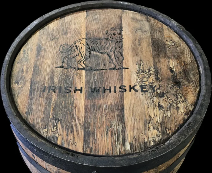 200 litrowa odrestaurowana beczka dębowa po whiskey - Tullamore - obrazek 3