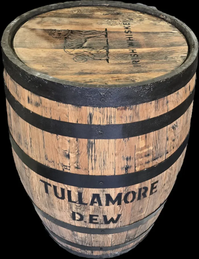 200 litrowa odrestaurowana beczka dębowa po whiskey - Tullamore - obrazek 4