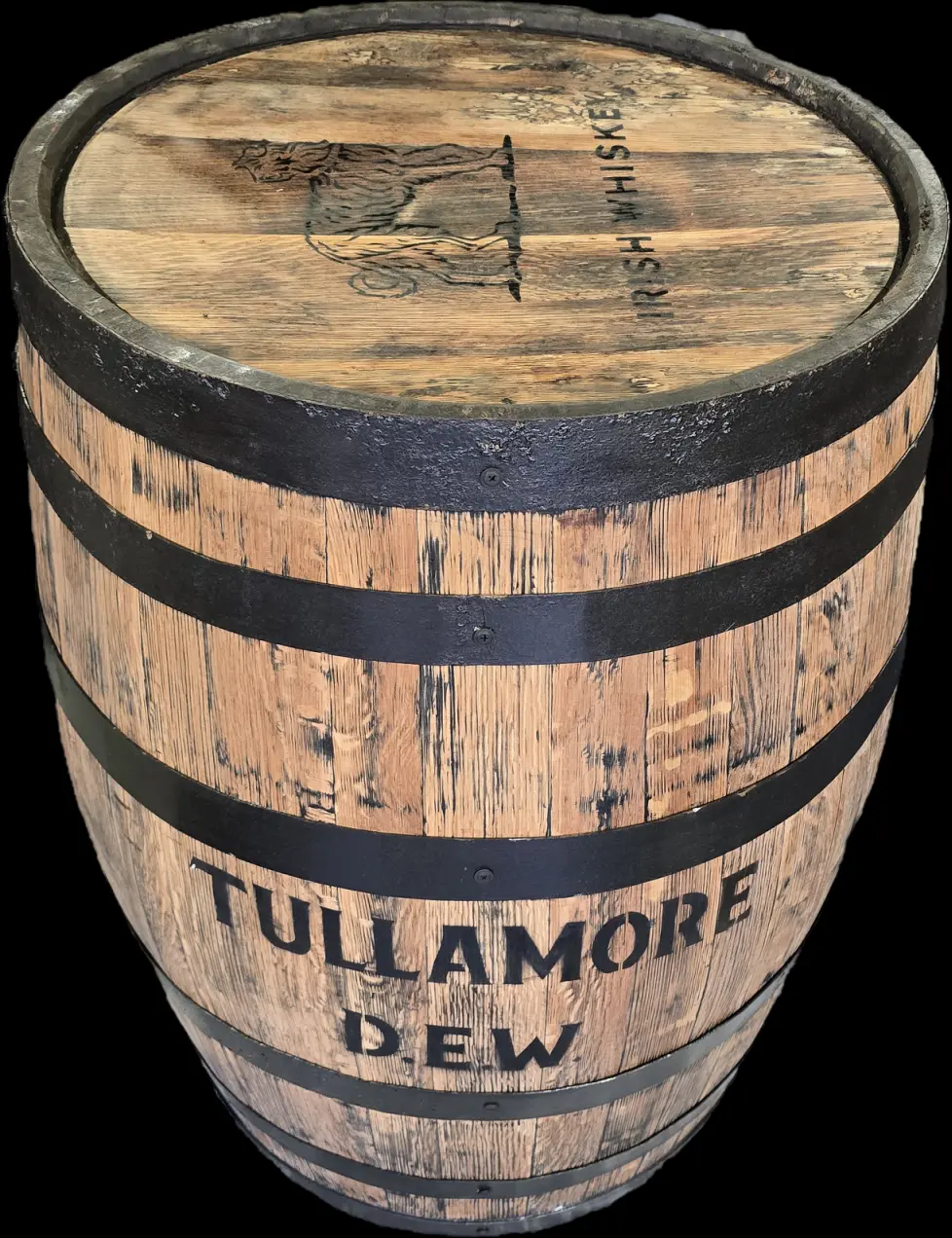 Beczki-debowe-beczka-dębowa-Jack-Daniels-Ballentines-Jib-Beam-Tullamore-po-whiskey-whisky-bourbonie-oryginalne-szkodzkie-ze-szkocji-irlandzkie-irlandi-po-alkoholu-na-deszczowke (57) 200 litrowa odrestaurowana beczka dębowa po whiskey - Tullamore - obrazek 1