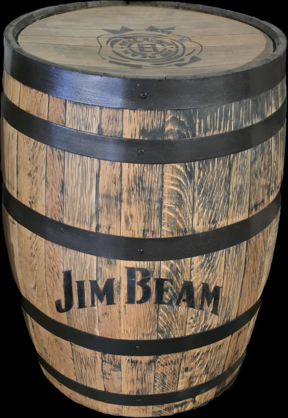 Beczki-debowe-beczka-dębowa-Jack-Daniels-Ballentines-Jib-Beam-Tullamore-po-whiskey-whisky-bourbonie-oryginalne-szkodzkie-ze-szkocji-irlandzkie-irlandi-po-alkoholu-na-deszczowke (69) 200 litrowa odrestaurowana beczka dębowa po whiskey - Jim Beam - obrazek 1