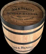 225 litrowa odrestaurowana beczka dębowa po winie - olejowana z napisami Jack Daniels - obrazek 8