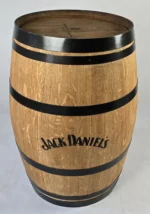 225 litrowa odrestaurowana beczka dębowa po winie - olejowana z napisami Jack Daniels - obrazek 5