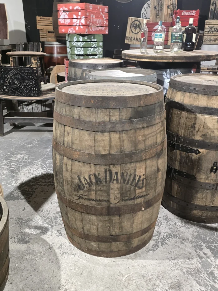 200 litrowa odrestaurowana szczotkowana beczka dębowa po whiskey - Jack Daniels - obrazek 6