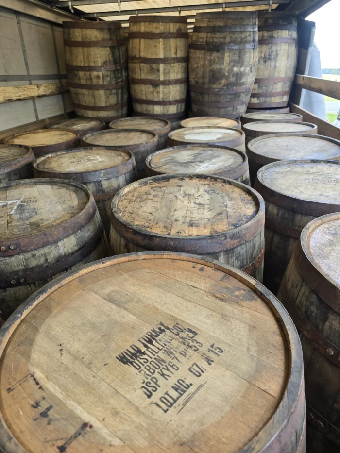200 itrowa oryginalna beczka dębowa po Whisky / Bourbonie - obrazek 3