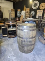 200 litrowa odrestaurowana szczotkowana beczka dębowa po whiskey - Jack Daniels - obrazek 2