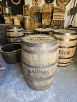 200 litrowa odrestaurowana szczotkowana beczka dębowa po whiskey - Jack Daniels