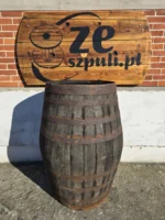 500 litrowa oryginalna beczka dębowa po Whiskey na deszczówkę lub balię do sauny