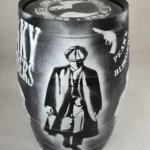 225 litrowa odrestaurowana beczka dębowa po winie - Peaky Blinders