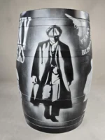 225 litrowa odrestaurowana beczka dębowa po winie - Peaky Blinders - obrazek 2