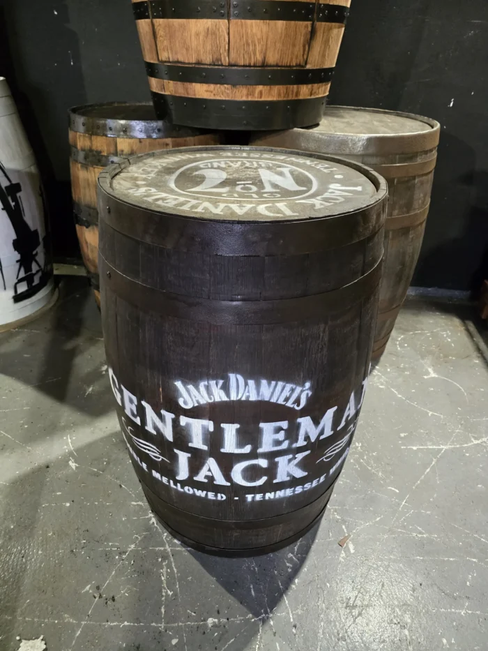 200 litrowa odrestaurowana beczka dębowa po whiskey - Jack Daniels - Gentleman Jack - obrazek 4