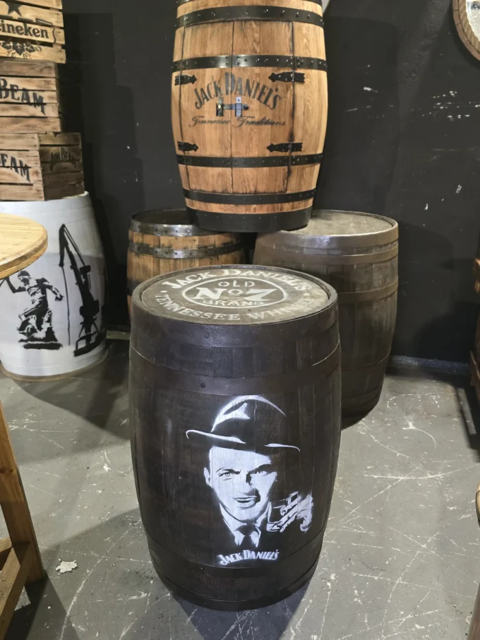200 litrowa odrestaurowana beczka dębowa po whiskey - Jack Daniels - Gentleman Jack - obrazek 3