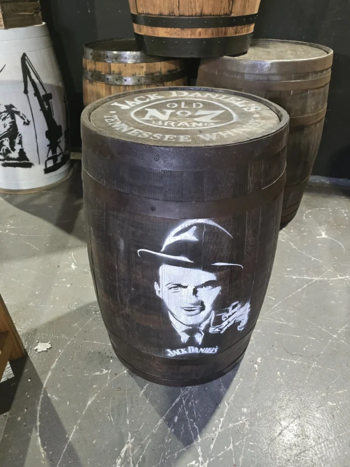 200 litrowa odrestaurowana beczka dębowa po whiskey - Jack Daniels - Gentleman Jack - obrazek 2