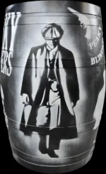 225 litrowa odrestaurowana beczka dębowa po winie - Peaky Blinders - obrazek 5