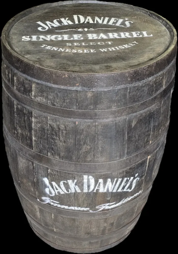 200 litrowa odrestaurowana beczka dębowa po whiskey - postarzana, szczotkowana - Jack Daniels - obrazek 4