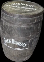 200 litrowa odrestaurowana beczka dębowa po whiskey - postarzana, szczotkowana - Jack Daniels - obrazek 3