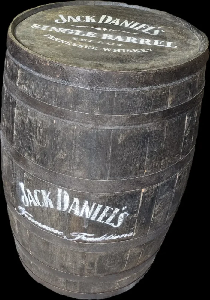 200 litrowa odrestaurowana beczka dębowa po whiskey - postarzana, szczotkowana - Jack Daniels - obrazek 3