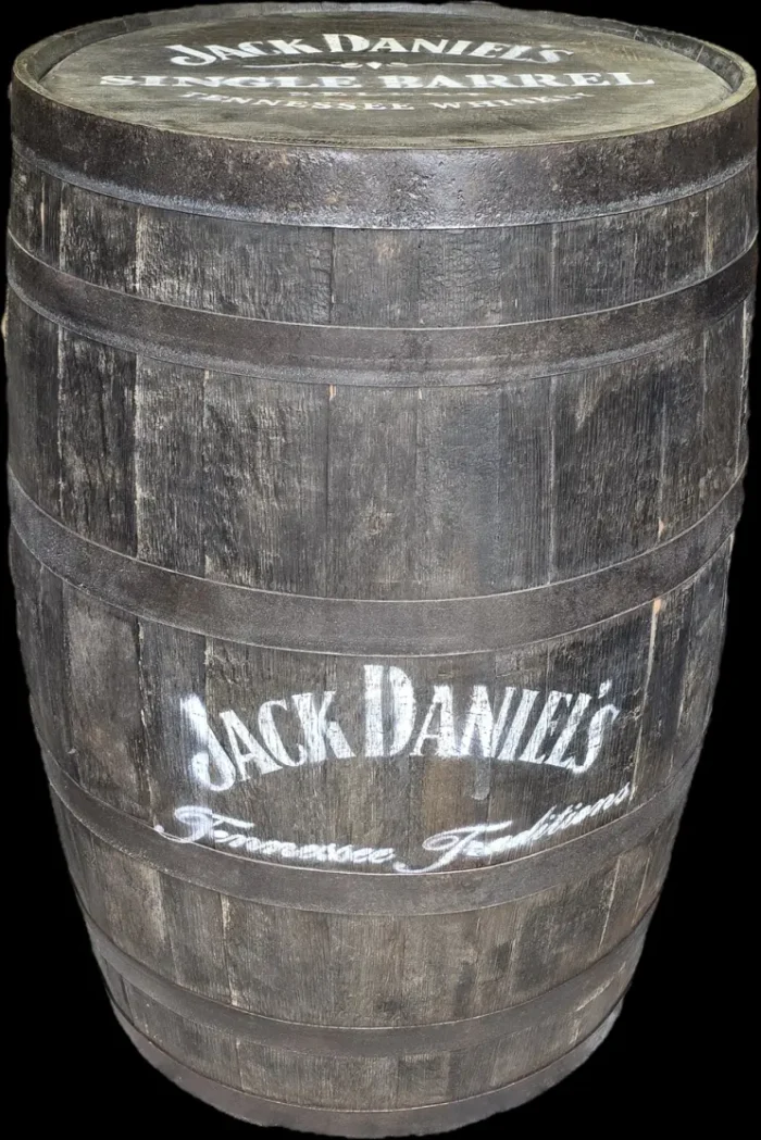 200 litrowa odrestaurowana beczka dębowa po whiskey - postarzana, szczotkowana - Jack Daniels - obrazek 2