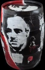 225 litrowa odrestaurowana beczka dębowa po winie - Godfather - Ojciec Chrzestny - obrazek 5