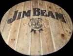 Blat ze szpuli po kablach odrestaurowany w stylu loftowym fi. 100 - Jim Beam - obrazek 7
