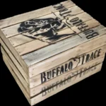 Skrzynka drewniana po owocach jedynka 50x40x30 stolik do leżaków - Buffalo Trace